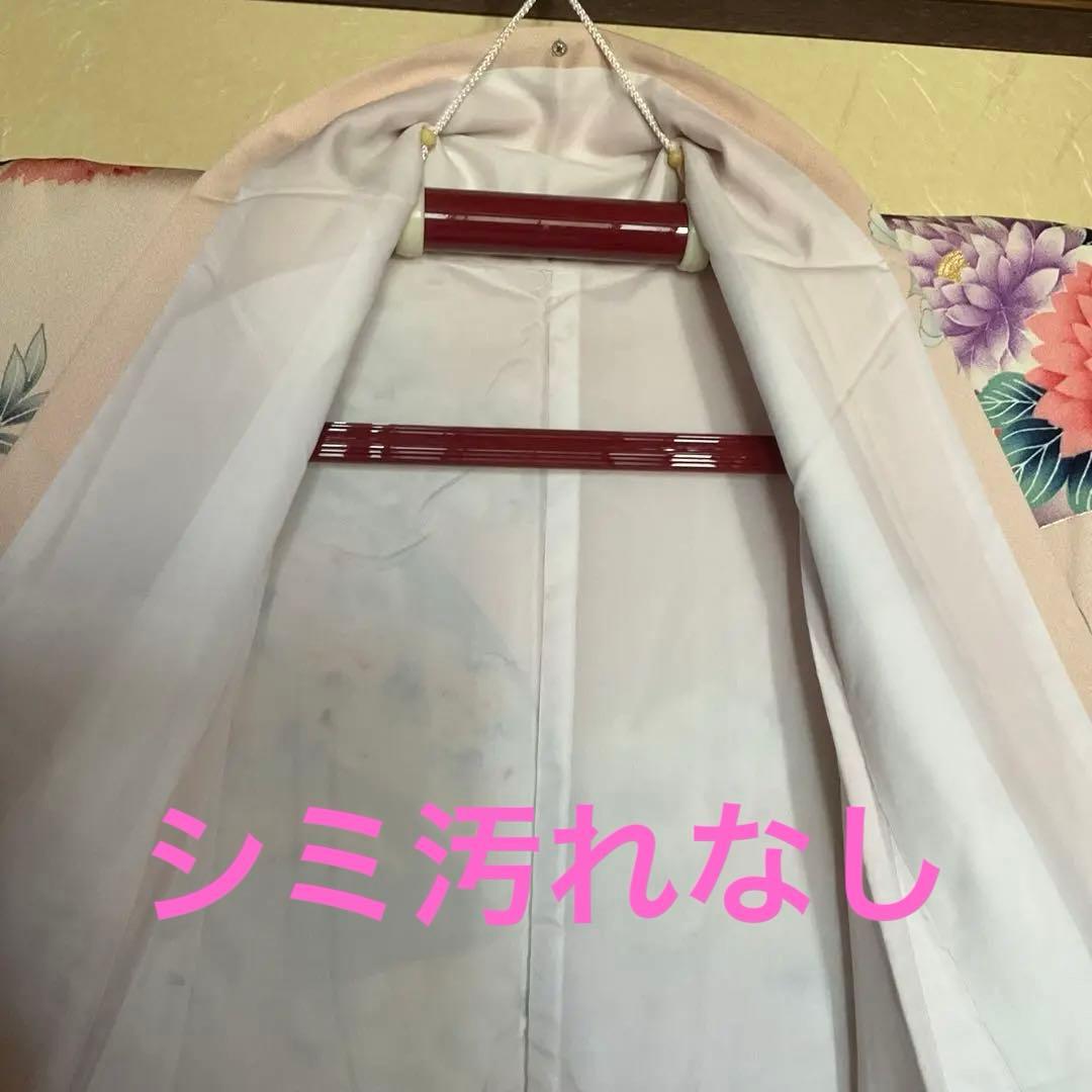 【未使用】振袖　ベビーピンク　百花繚乱