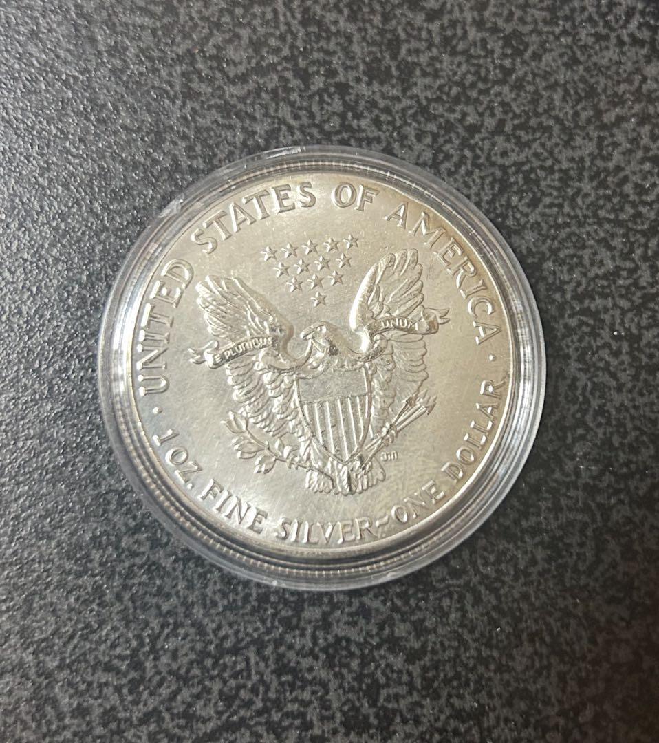 1989年製アメリカンイーグル銀貨