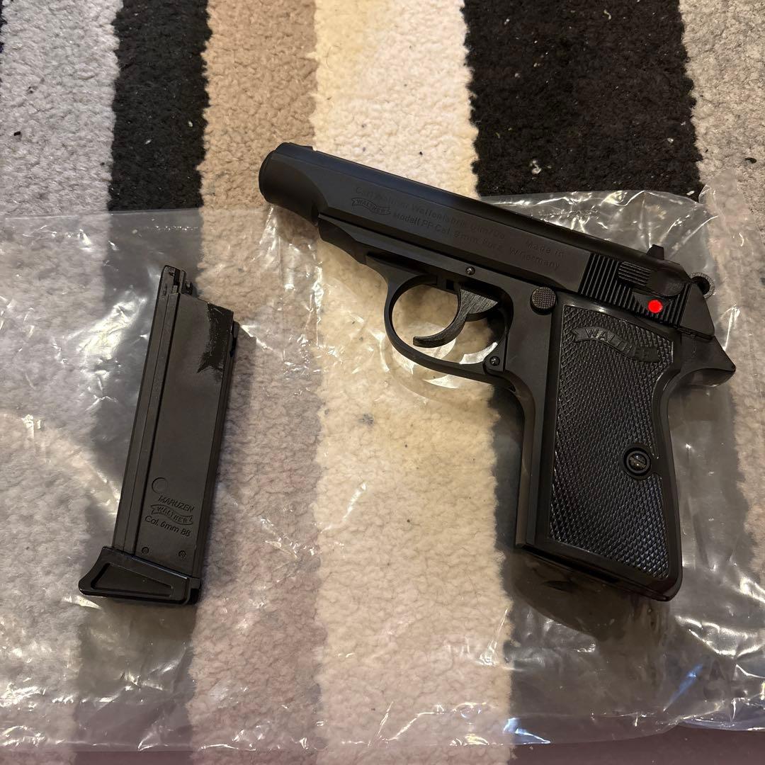 マルゼン　ワルサーPP ガスブローバック　ほぼ未使用　追加マガジンセット