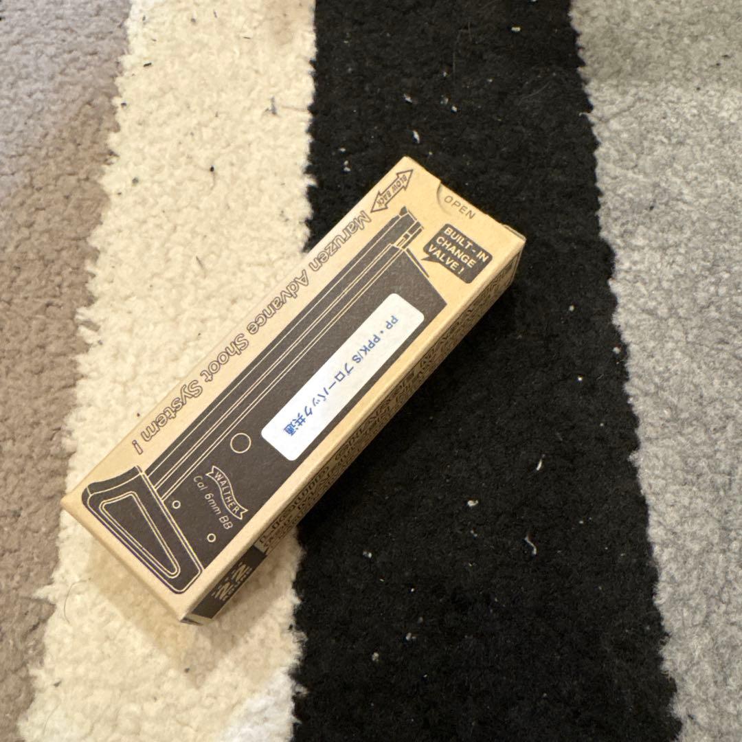 マルゼン　ワルサーPP ガスブローバック　ほぼ未使用　追加マガジンセット