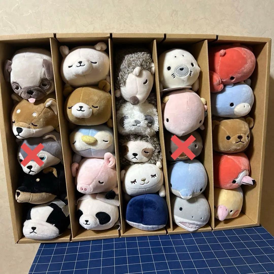 【新品】マシュマロアニマル　ぬいぐるみ23体