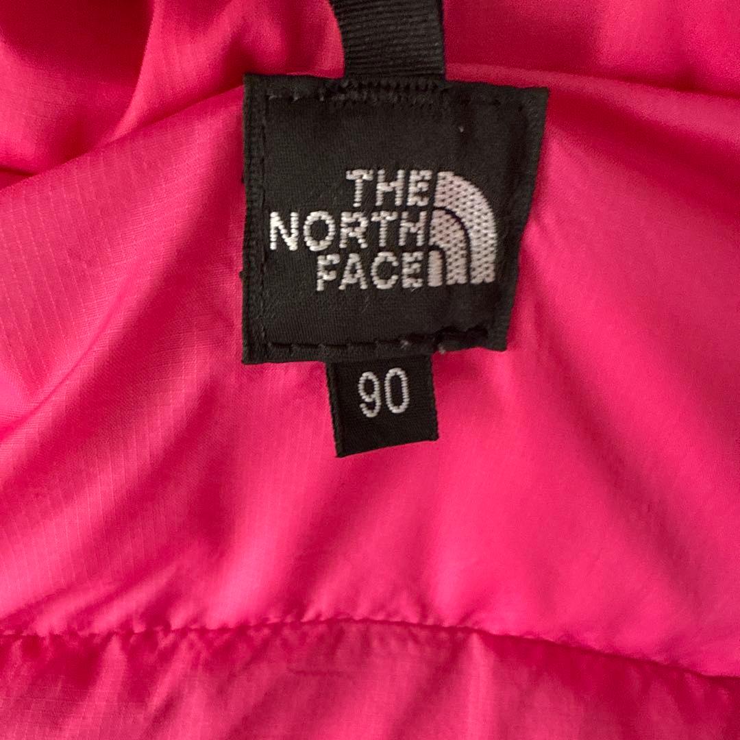 ノースフェイスダウン90cm ピンク