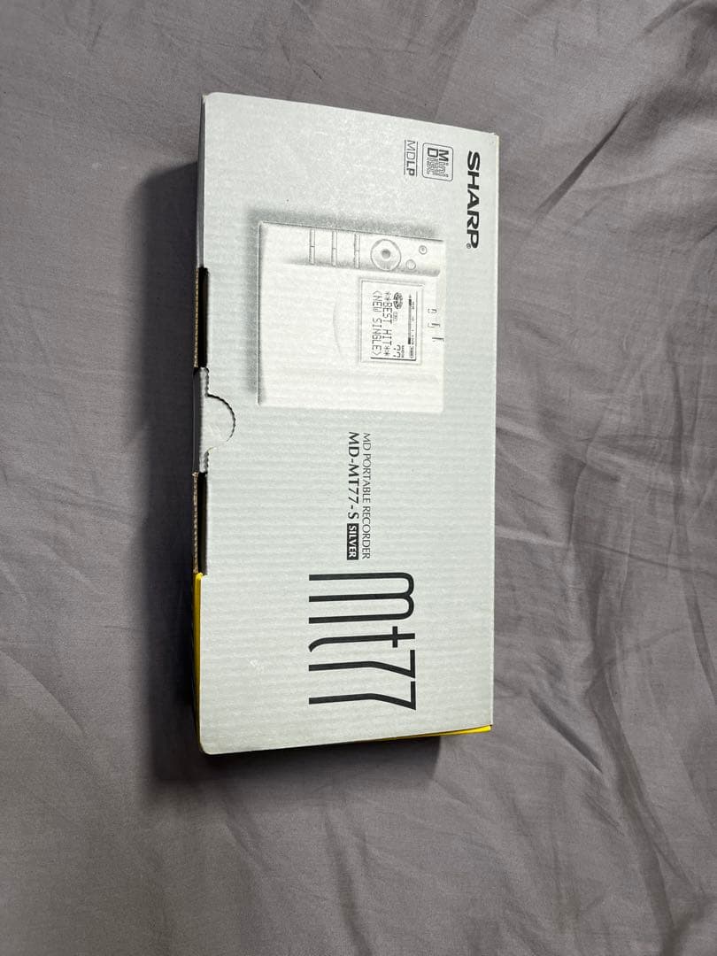 未使用 SHARP MD-MT77 ポータブルMDプレーヤー