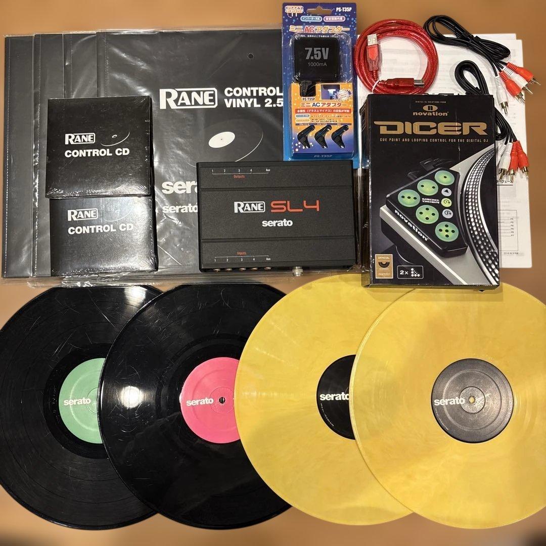 Dj スクラッチライブSL4+豪華オマケ(DICER付き)