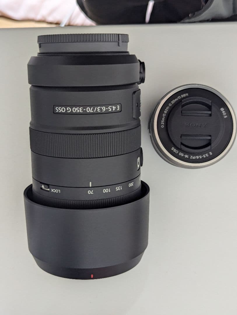 【超美品】SONY E SEL 70-350G　と　sony e16-50セット