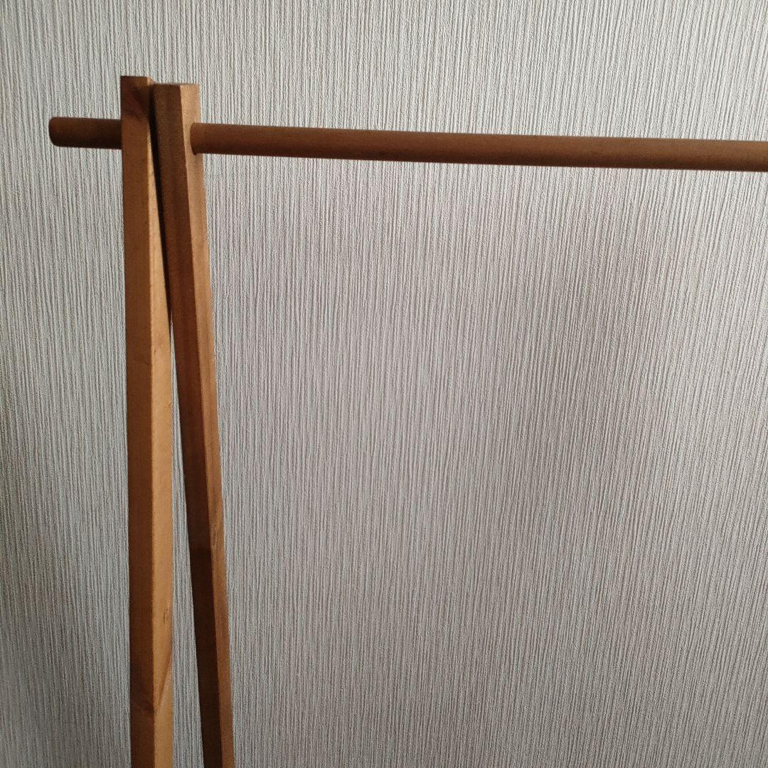 3838　アンテイーク　ハンガーラック　木製