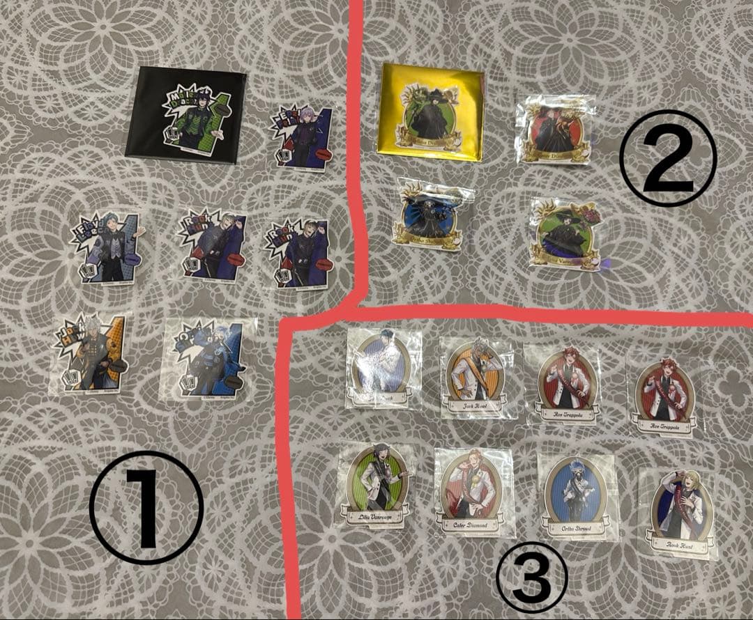 ツイステグッズセット　一部バラ売り可