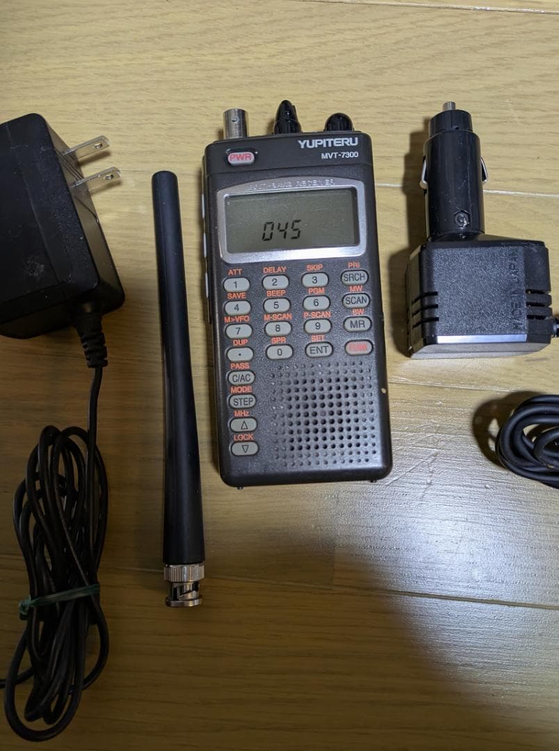 MVT-7300 ユピテル オールモード 広帯域受信機　SSB/CW受信可能