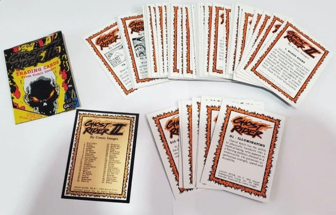 ゴーストライダー トレーディングカード 90's アメコミ ヒーロー マーベル