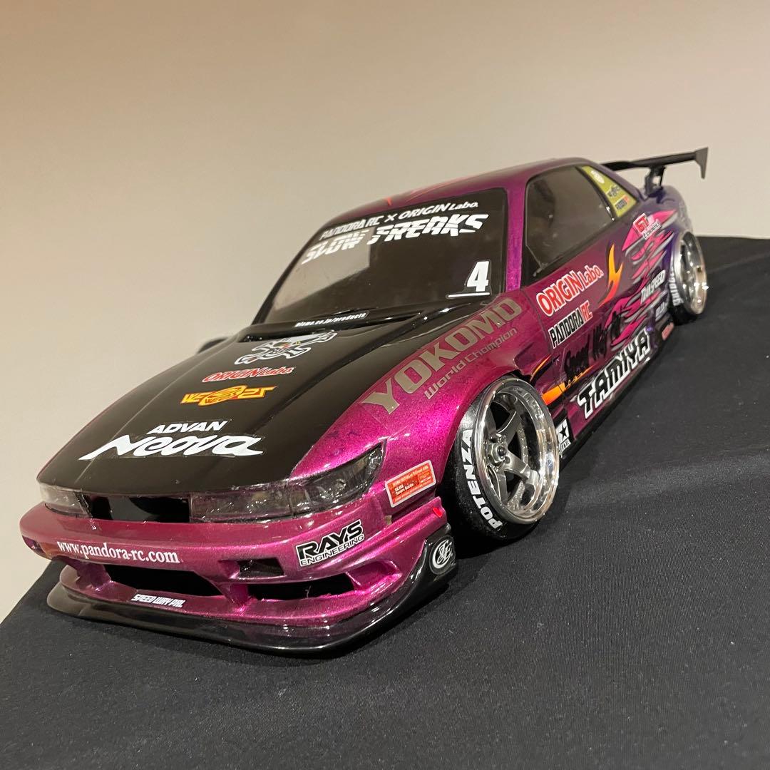 パンドラRC シルビア s13 ラジコン ボディ1/10 YD-2 完成品