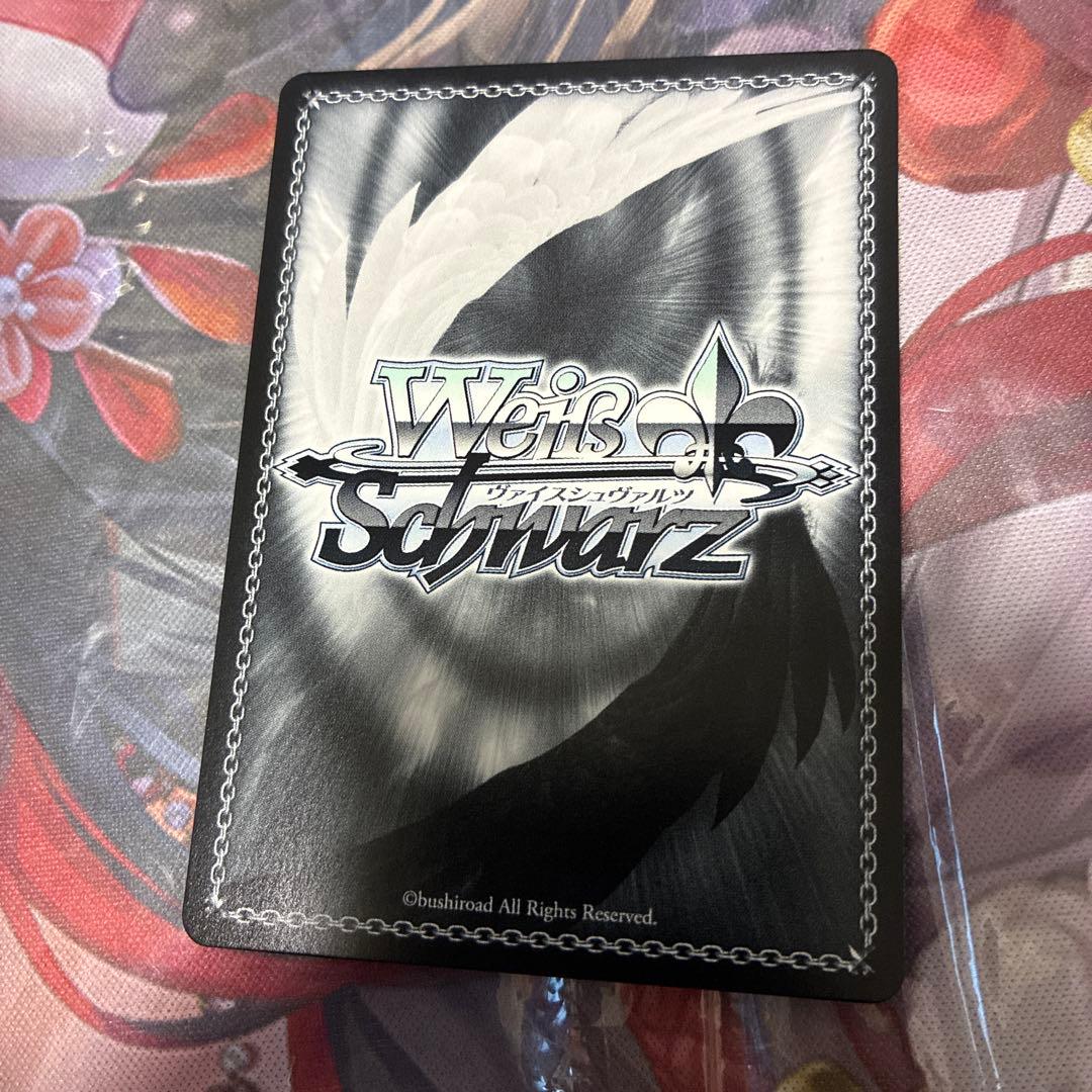 ヴァイスシュヴァルツ　リゼロ　未来をうたおう、キミと一緒に　エミリアsp サイン