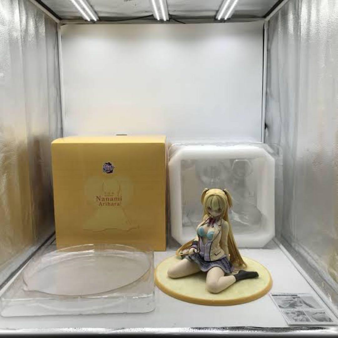 あみあみ限定版　リドルジョーカー 在原七海 1/3.5フィギュア 缶バッチ付き