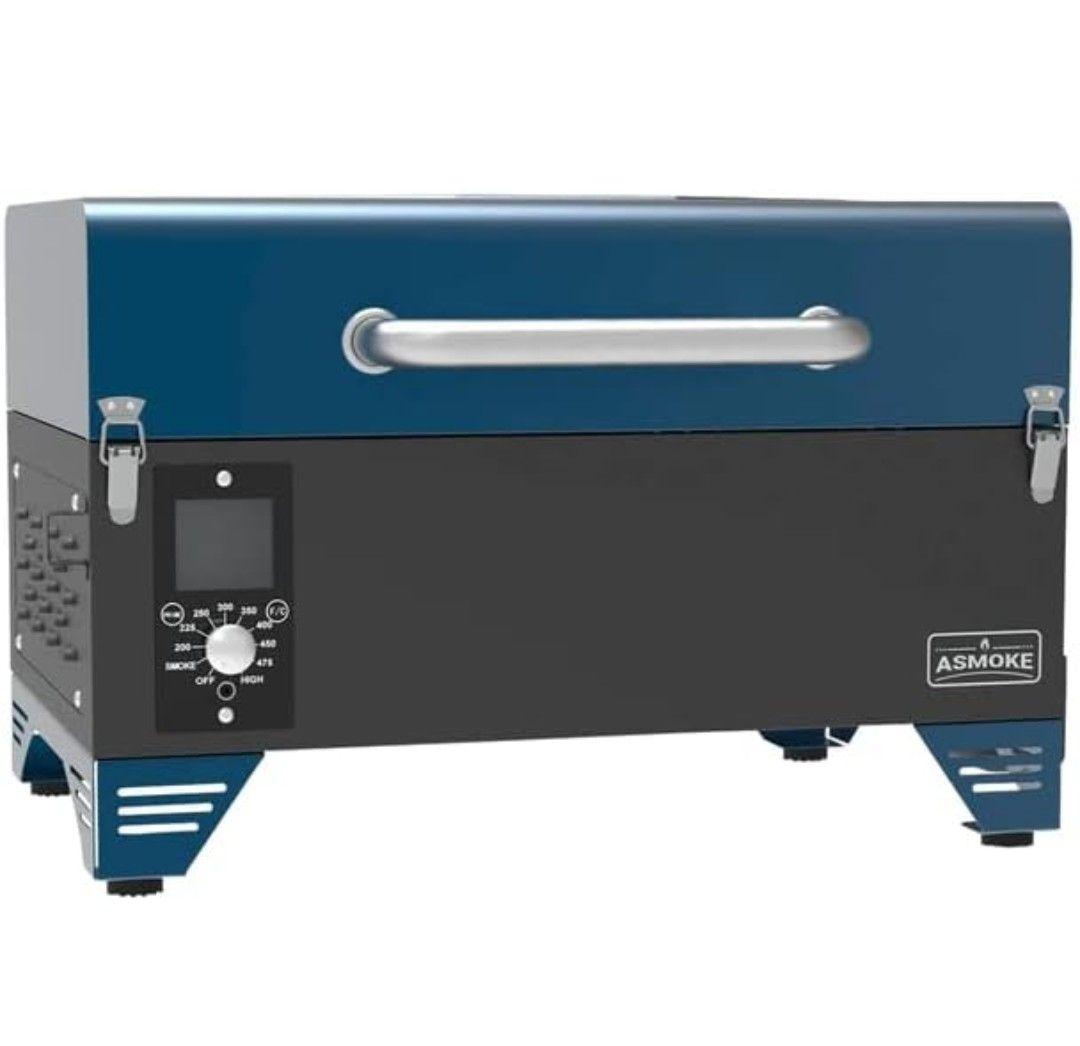 ASMOKE AS300 ポータブルグリル ブルー スモーク BBQ