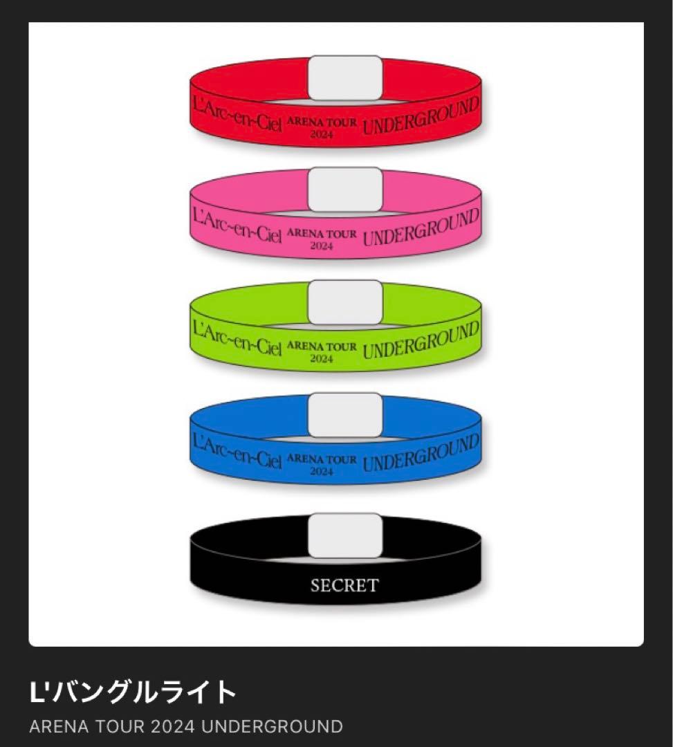 L'Arc〜en〜Ciel ARENA TOUR 2024 グッズ