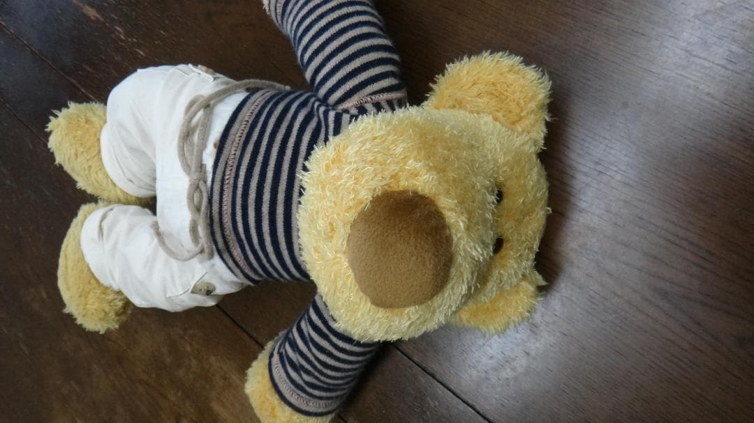 ブルネロを着たクマさん　ぬぐるみ