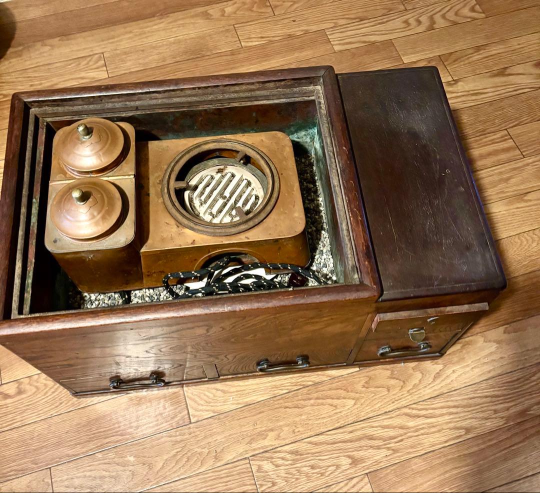 ★長火鉢　骨董