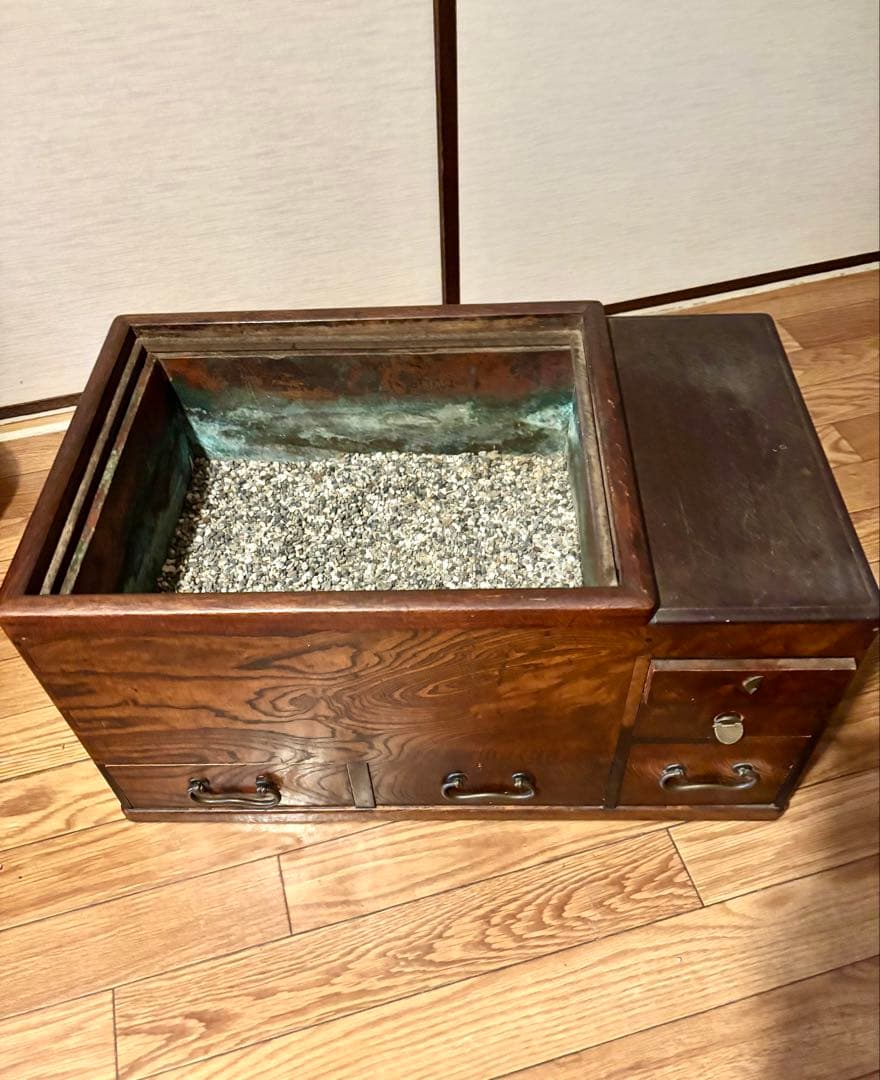 ★長火鉢　骨董