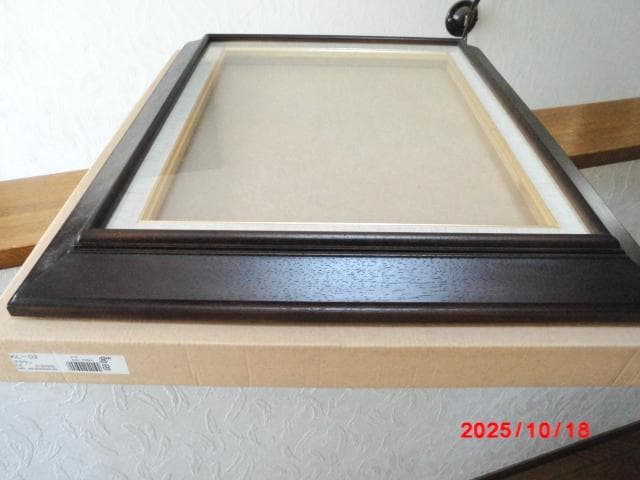 □ 木製デザイン額縁/F6号/A □