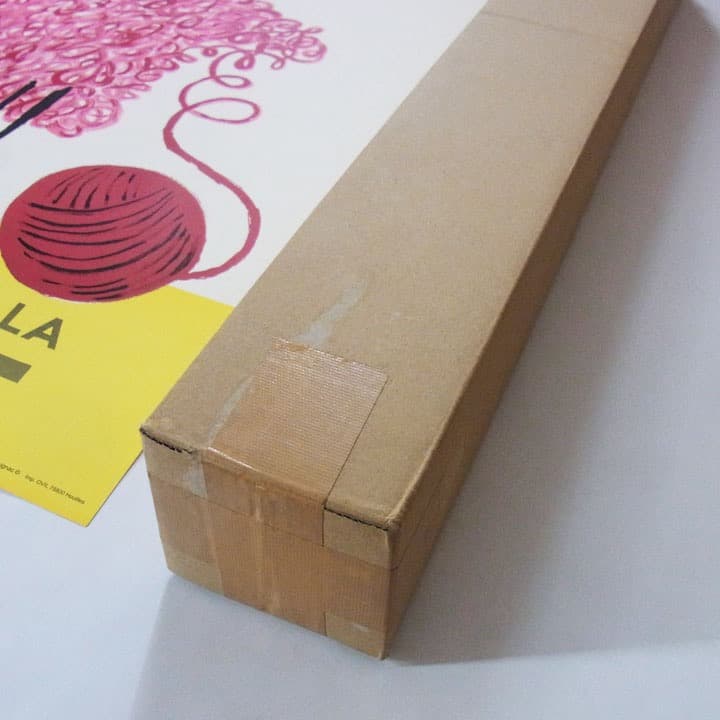 サヴィニャック 復刻 ポスター LAINE 羊毛の2週間 毛糸 羊 ひつじ