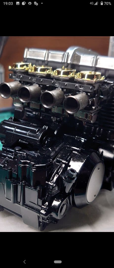 【メル64289です！】1/6 カワサキ 750FX 4気筒modoki