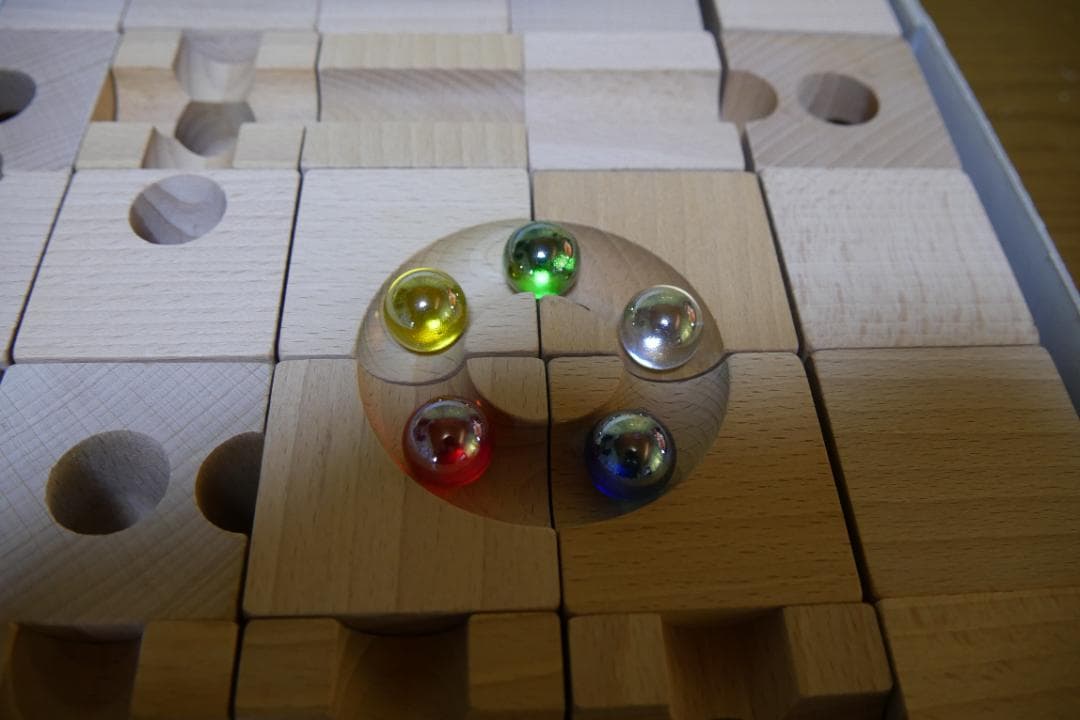 極美品★ キュボロ スタンダード 54ピース ★ Xmasプレゼントに！