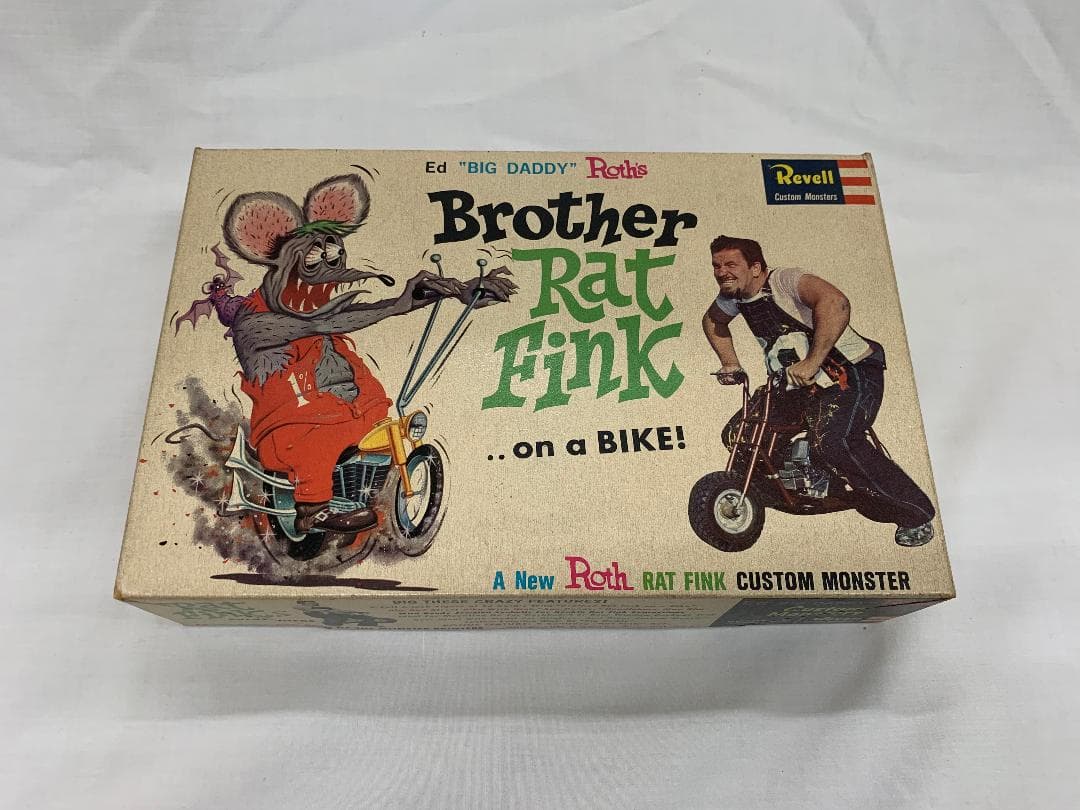 Revell製 Brother Rat Fink on a Bike