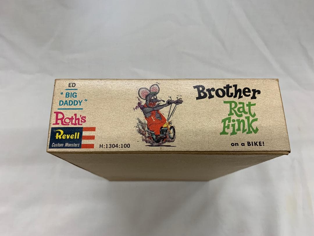 Revell製 Brother Rat Fink on a Bike
