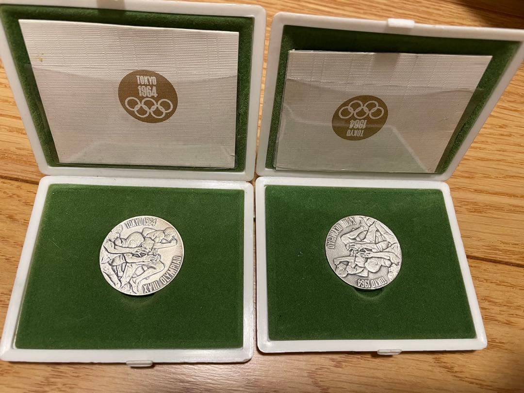 1964年東京オリンピックメダルセット　銀