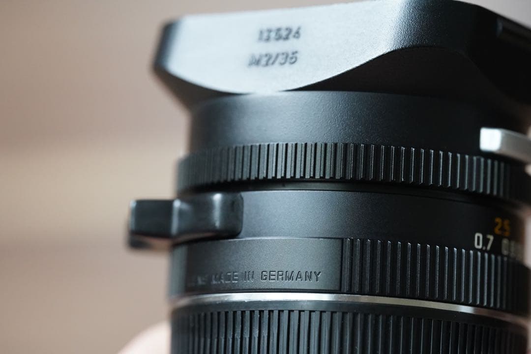 ライカ ズミクロン 35mm 7枚玉 OH済み Leica Summicron