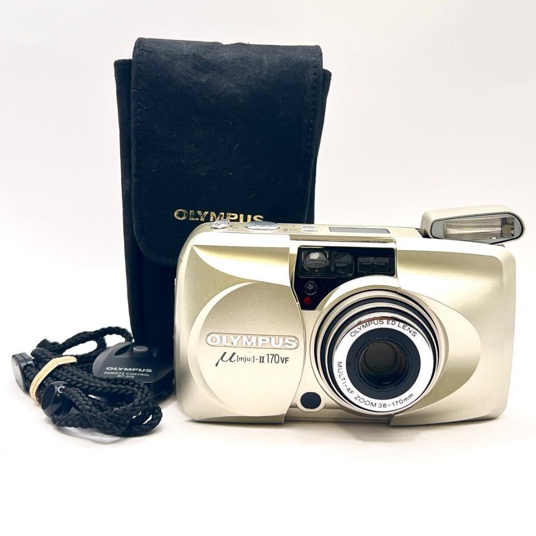美品 OLYMPUS μ Ⅱ 170 vf オリンパス ミュー コンパクト