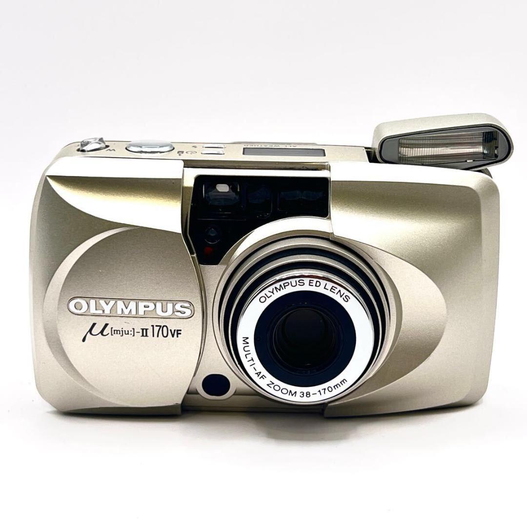 美品 OLYMPUS μ Ⅱ 170 vf オリンパス ミュー コンパクト