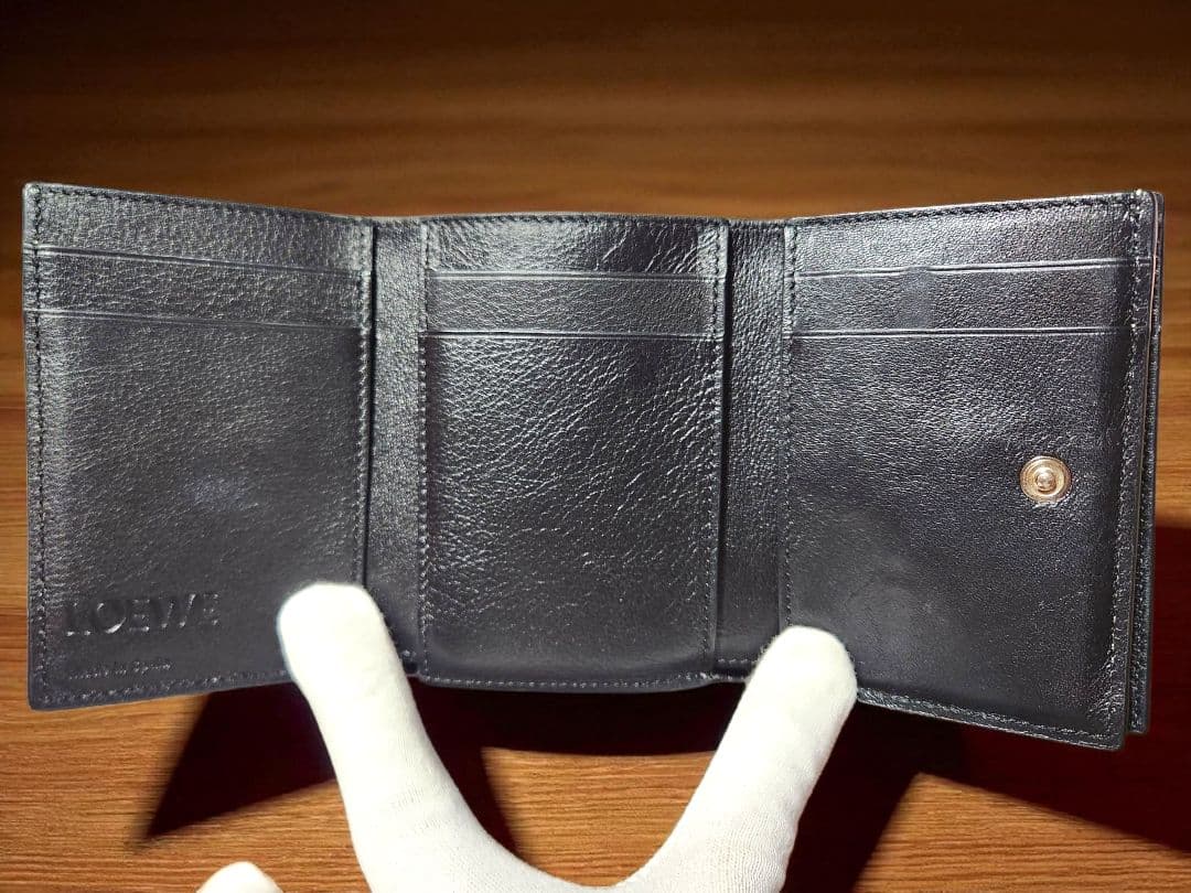 【TomokoN】LOEWE ロエベ 三つ折り財布 ハーバリウム 希少