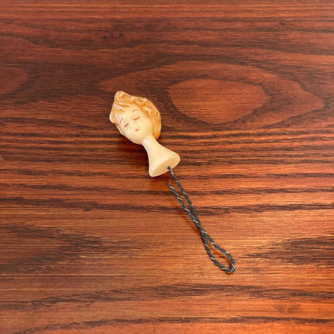 蝋人形　ミニチュア　ドールハウス　ドイツ　ヴィンテージ