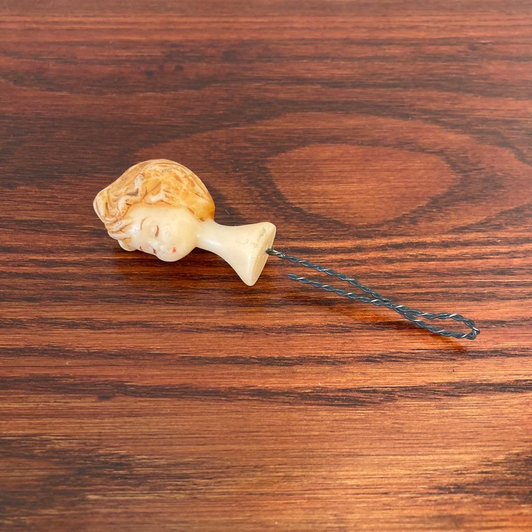 蝋人形　ミニチュア　ドールハウス　ドイツ　ヴィンテージ