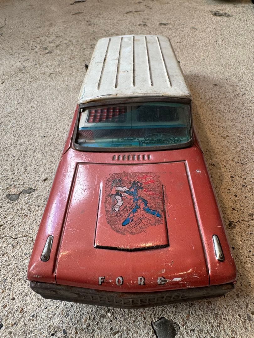 FORD カントリースクワイヤ ブリキ 当時物