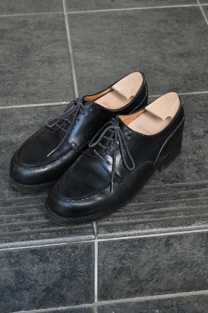 J.M. WESTON ゴルフ641 5/D 使用感あり 純正シューツリー付