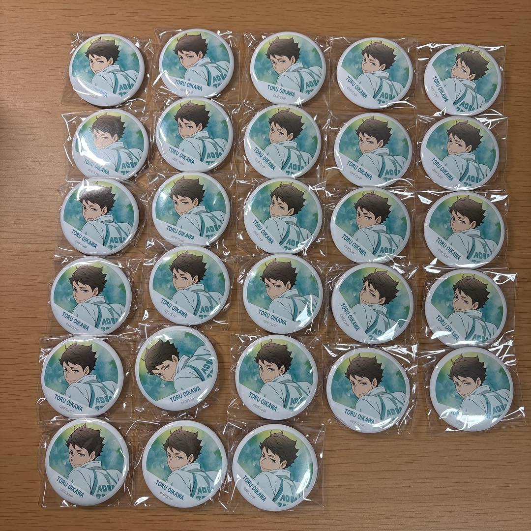 ハイキュー 缶バッジ 及川徹 28点セット