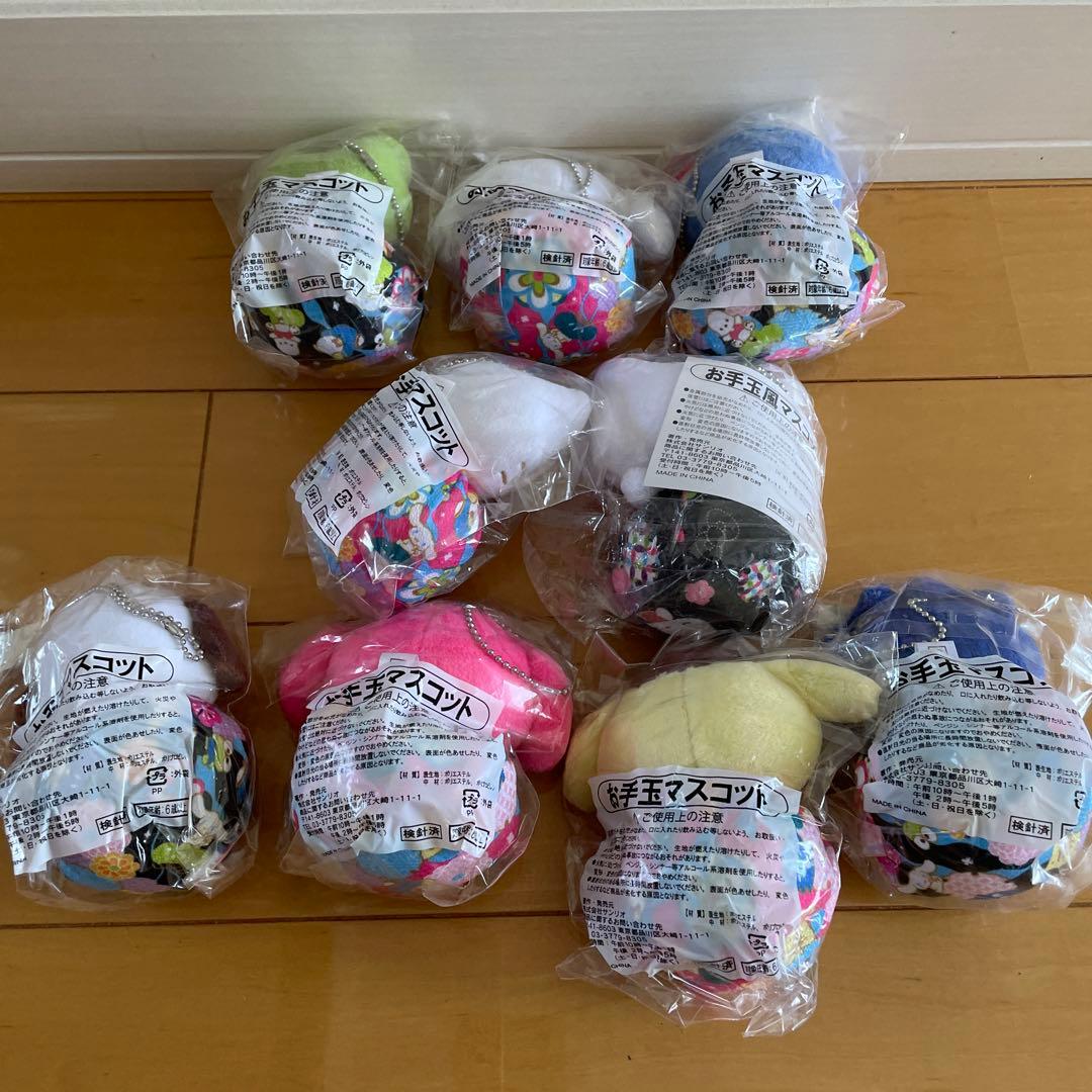 キティ　マイメロ　バツ丸　ポチャッコ　けろっぴ　ぷりん　シナモン　サム　9点