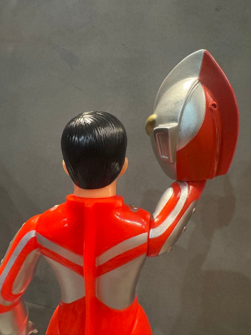 ブルマァクの怪獣シリーズ ウルトラマン ゾフィー マスク取れ