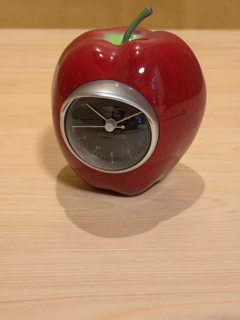 UNDERCOVER GILAPPLE CLOCK BLACK 時計　美品！