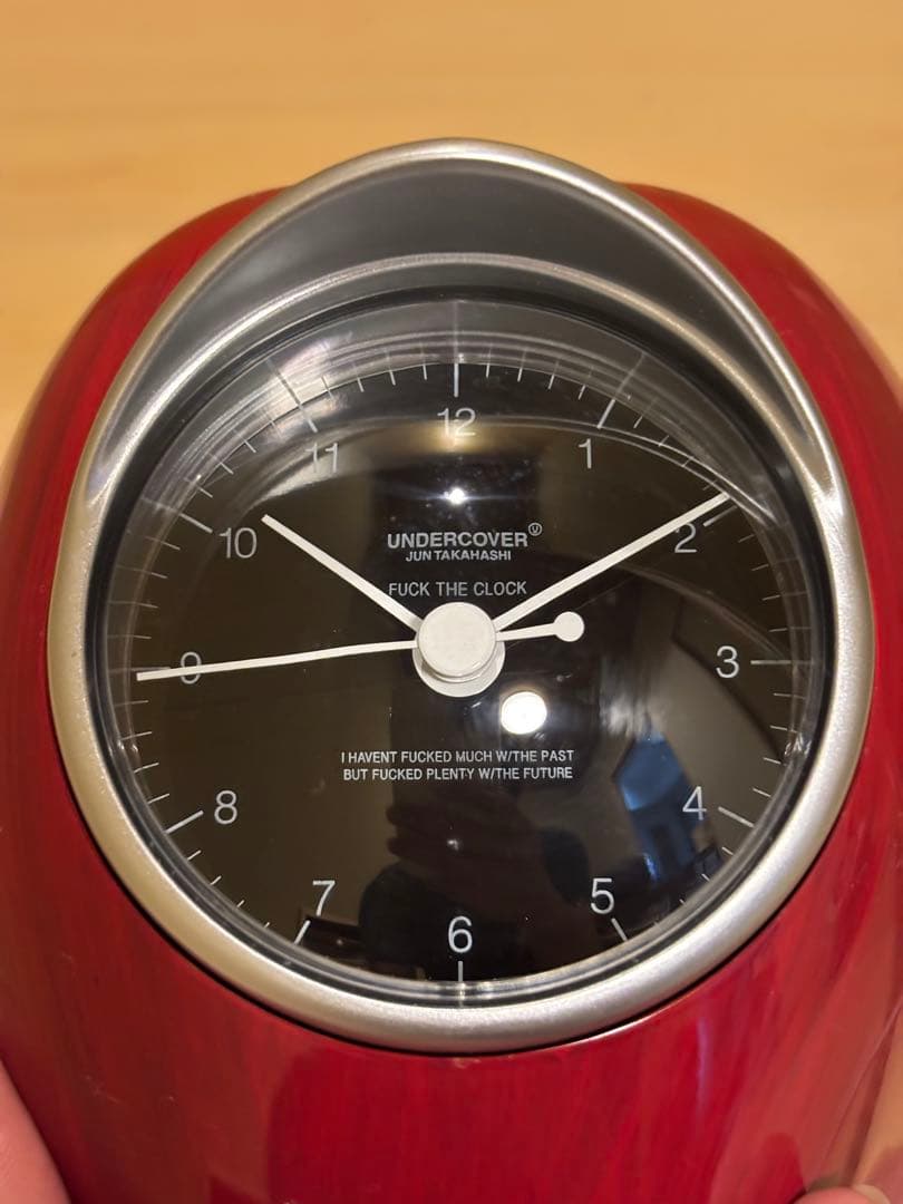 UNDERCOVER GILAPPLE CLOCK BLACK 時計　美品！