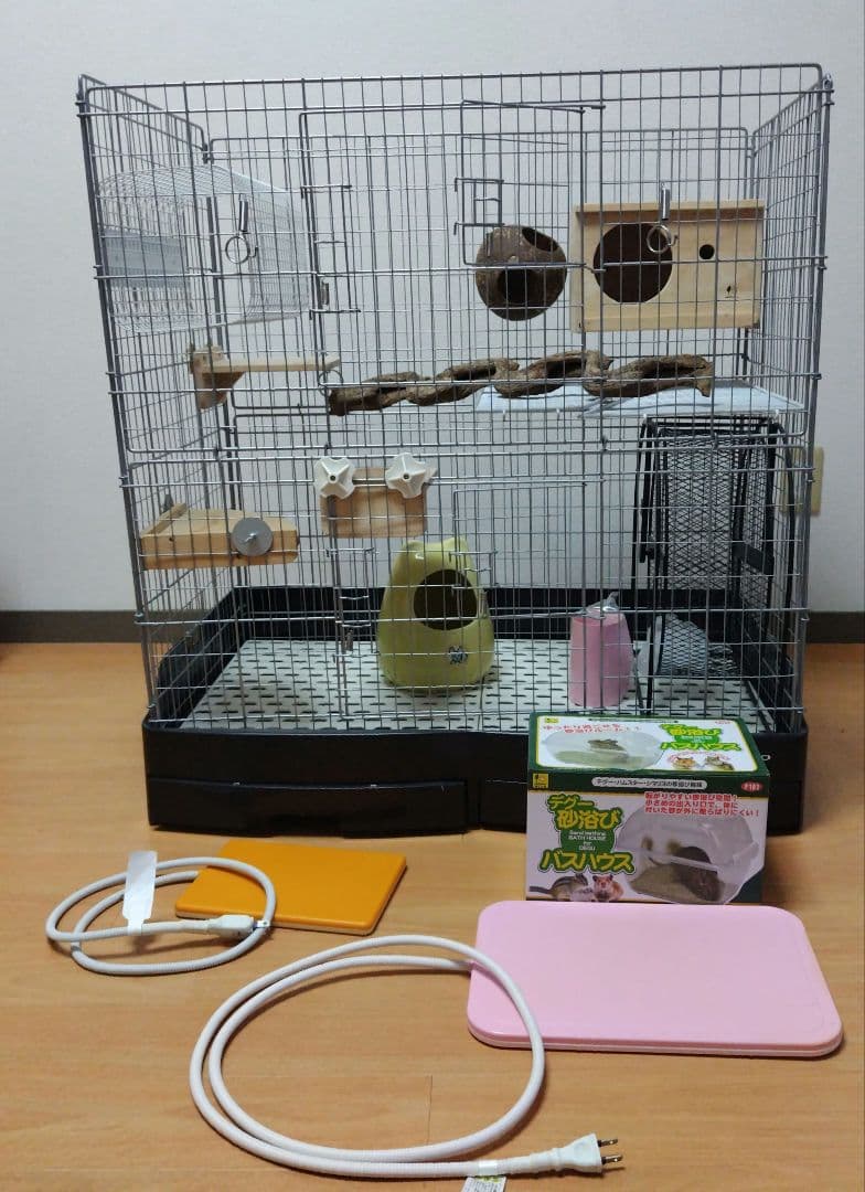 小動物飼育セット 【バラ売り可・ある程度の値下げ可】