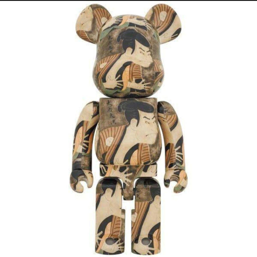 ベアブリック 東洲斎写楽 　三代目大谷鬼次の奴江戸兵衛　1000％