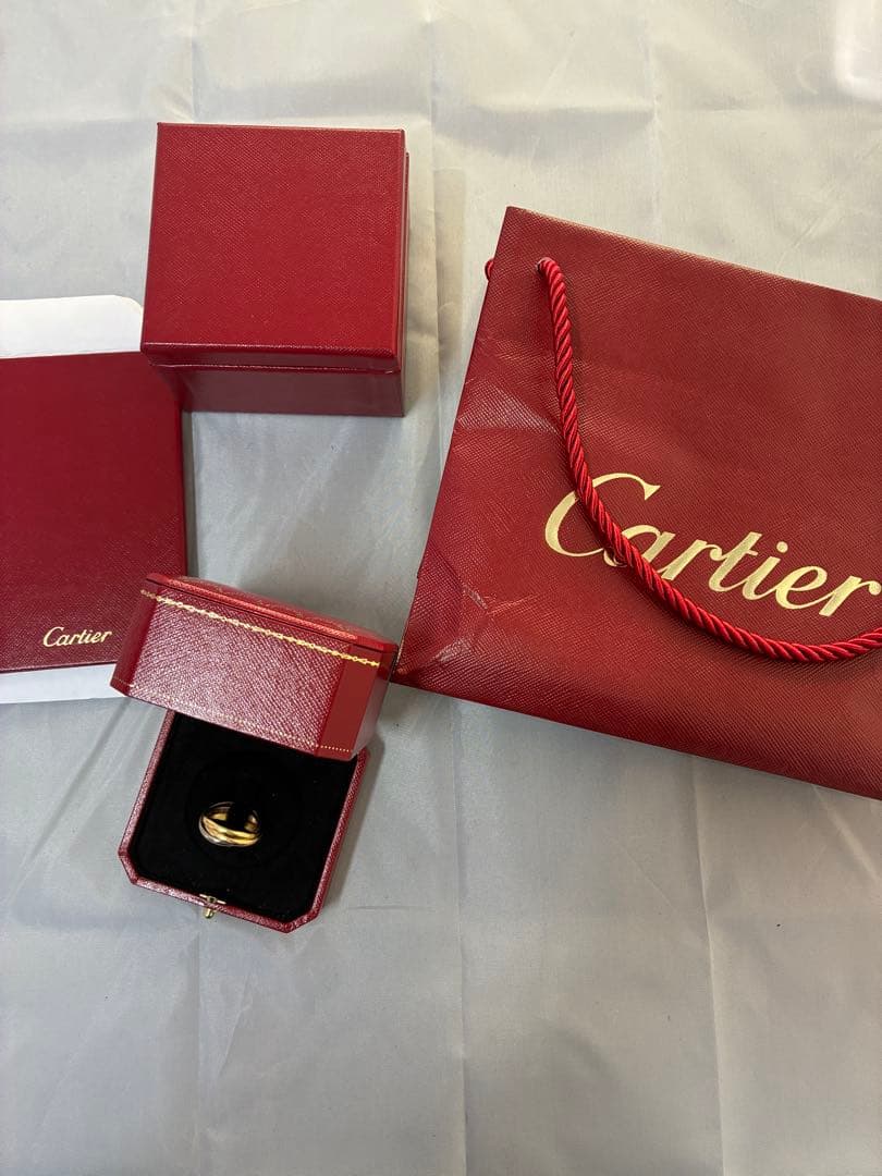 カルティエ　トリニティリング5.8g サイズ56