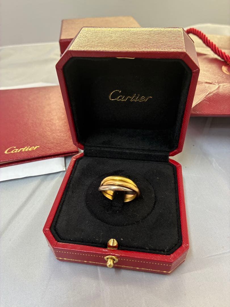 カルティエ　トリニティリング5.8g サイズ56
