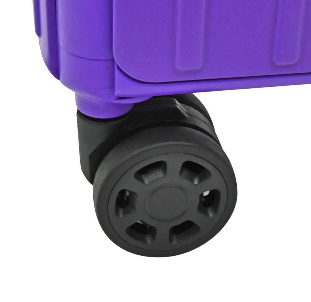 エヴァンゲリオンAT.FIELDコラボバージョン折り畳みキャリーケース　パープル