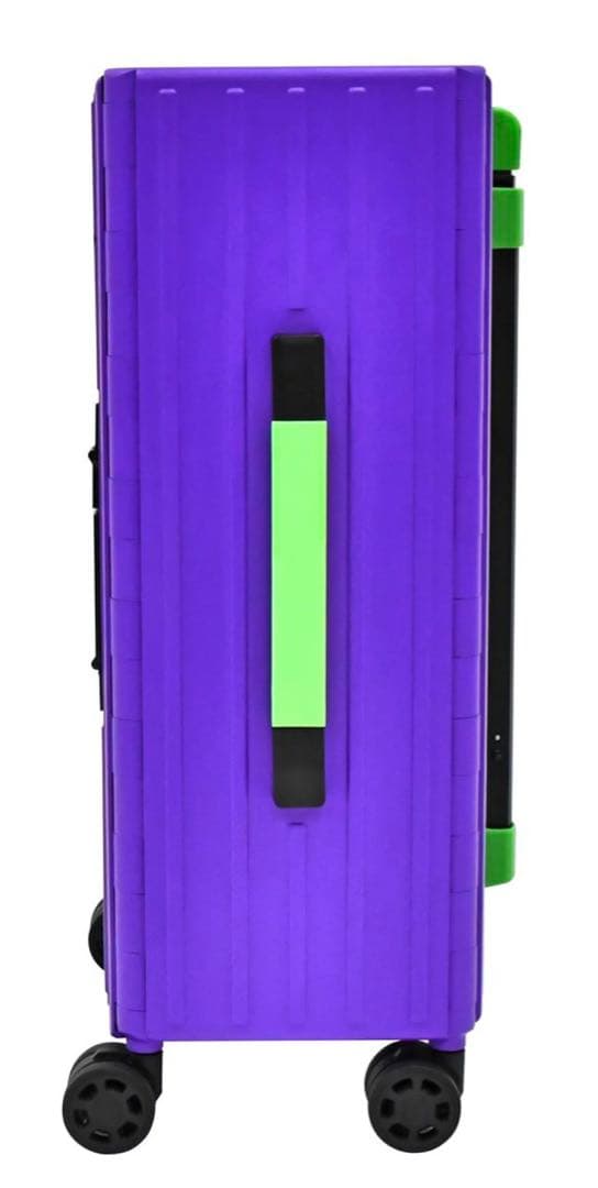エヴァンゲリオンAT.FIELDコラボバージョン折り畳みキャリーケース　パープル