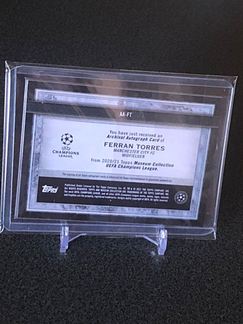 2021 TOPPS フェラントーレス直筆サインカード