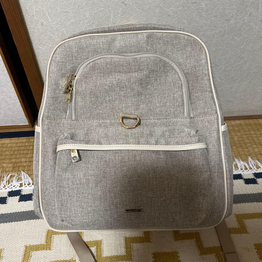 mon chéri グレー リュック