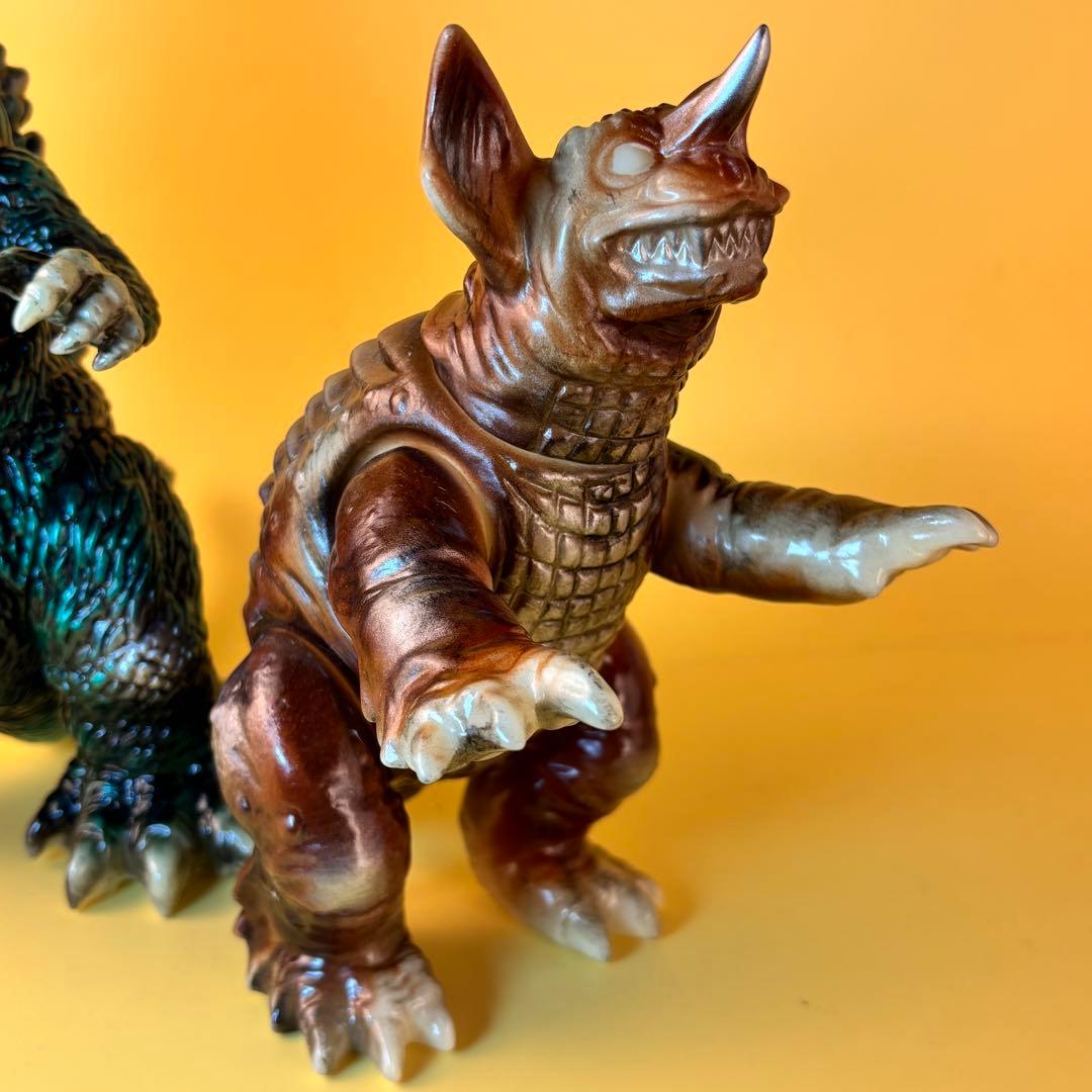 M1号 GMK ゴジラ・バラゴン 蓄光 セット販売品 後藤彩色所カスタム